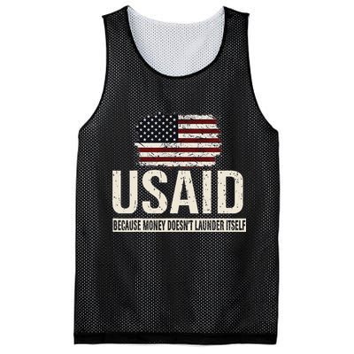 Usaid Because Money Doesn’T Launder Itself Us Americans Mesh Reversible Basketball Jersey Tank