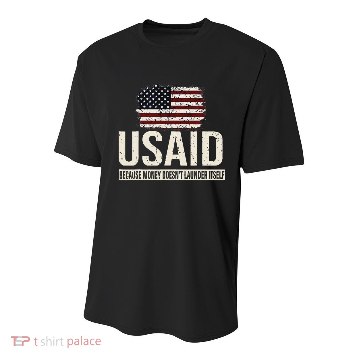 Usaid Because Money Doesn’T Launder Itself Us Americans Youth Performance Sprint T-Shirt