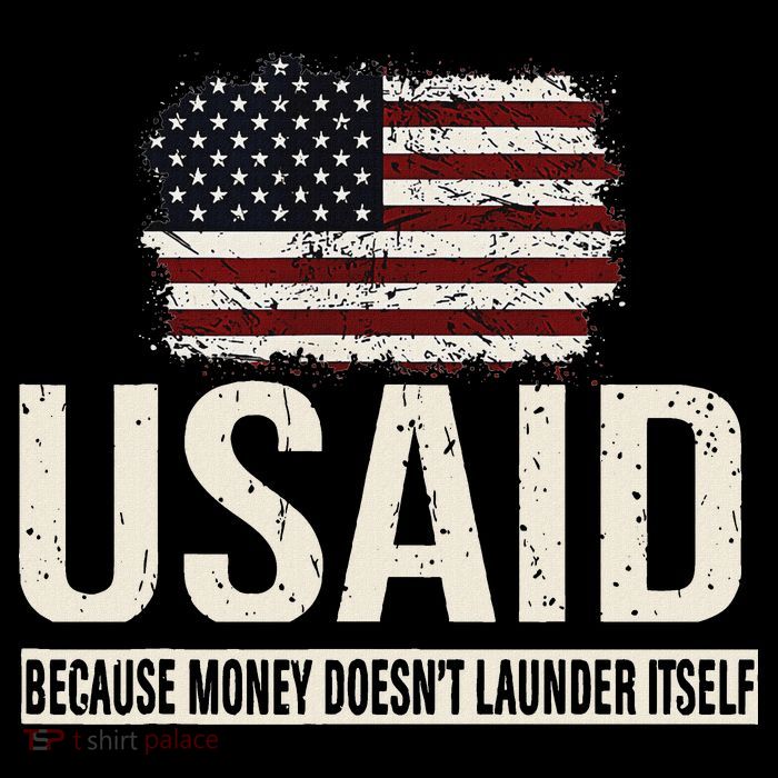 Usaid Because Money Doesn’T Launder Itself Us Americans Youth Performance Sprint T-Shirt