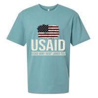 Usaid Because Money Doesn’T Launder Itself Us Americans Sueded Cloud Jersey T-Shirt