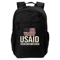 Usaid Because Money Doesn’T Launder Itself Us Americans Backpack