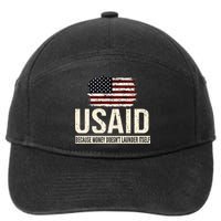 Usaid Because Money Doesn’T Launder Itself Us Americans 7-Panel Snapback Hat