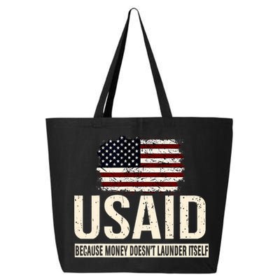 Usaid Because Money Doesn’T Launder Itself Us Americans 25L Jumbo Tote