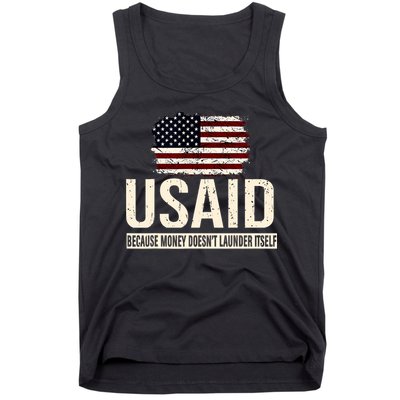 Usaid Because Money Doesn’T Launder Itself Us Americans Tank Top