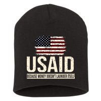 Usaid Because Money Doesn’T Launder Itself Us Americans Short Acrylic Beanie