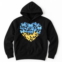 Ukrainian Butterfly Mashup Ukraine Flag Hoodie