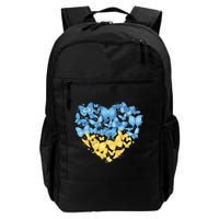 Ukrainian Butterfly Mashup Ukraine Flag Daily Commute Backpack