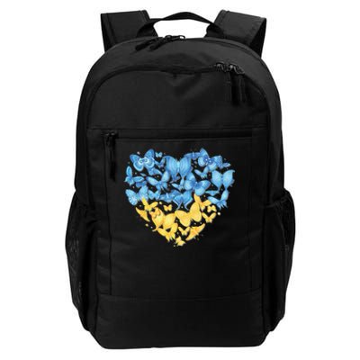 Ukrainian Butterfly Mashup Ukraine Flag Daily Commute Backpack