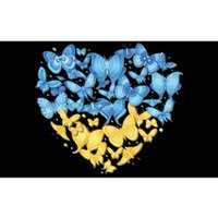 Ukrainian Butterfly Mashup Ukraine Flag Bumper Sticker