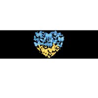 Ukrainian Butterfly Mashup Ukraine Flag Bumper Sticker