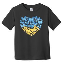 Ukrainian Butterfly Mashup Ukraine Flag Toddler T-Shirt