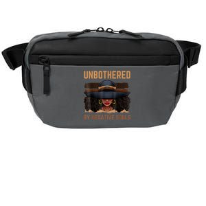 Unbothered By Negative Souls Juneteenth Black Women Freedom Crossbody Pack