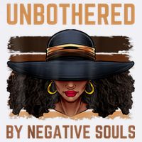 Unbothered By Negative Souls Juneteenth Black Women Freedom Cooling Performance Crew T-Shirt