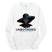 Unbothered By Negative Souls Sassy Black Girl Queen Ladies Tall Long Sleeve T-Shirt