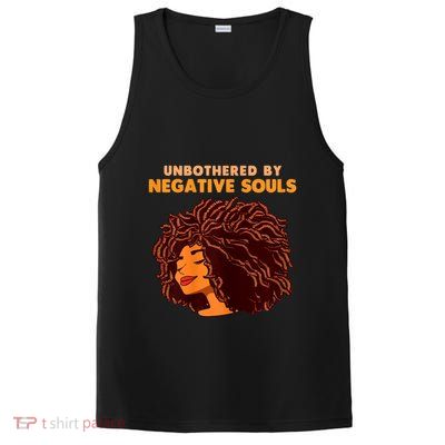Unbothered By Negative Souls Black History Month African PosiCharge Competitor Tank