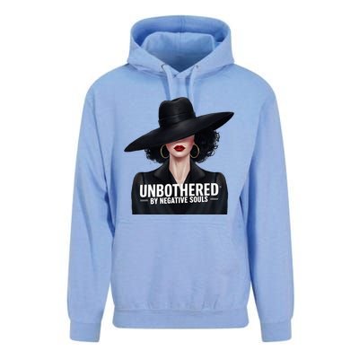 Unbothered By Negative Souls Light Skinned Sista Unisex Surf Hoodie