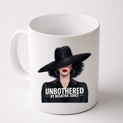 Unbothered By Negative Souls Light Skinned Sista Coffee Mug