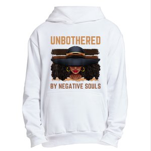 Unbothered By Negative Souls Juneteenth Black Women Freedom Urban Pullover Hoodie