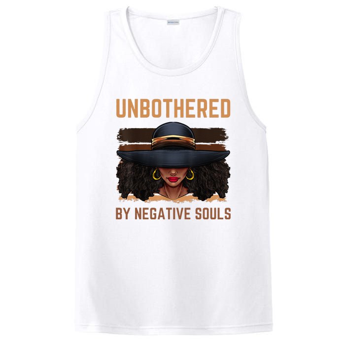 Unbothered By Negative Souls Juneteenth Black Women Freedom PosiCharge Competitor Tank