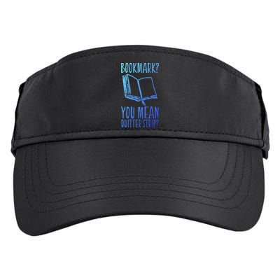 Unique Bookmark Perfect Book Nerd Cute Gift Adult Drive Performance Visor