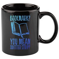 Unique Bookmark Perfect Book Nerd Cute Gift 11oz C Handle Ceramic Mug