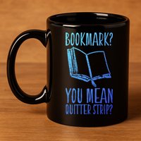 Unique Bookmark Perfect Book Nerd Cute Gift 11oz C Handle Ceramic Mug