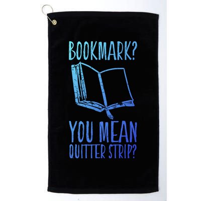 Unique Bookmark Perfect Book Nerd Cute Gift Golf Towel
