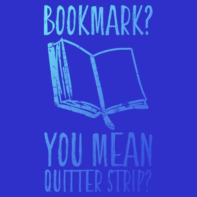 Unique Bookmark Perfect Book Nerd Cute Gift T-Shirt