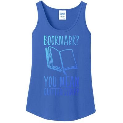 Unique Bookmark Perfect Book Nerd Cute Gift Ladies Essential Tank