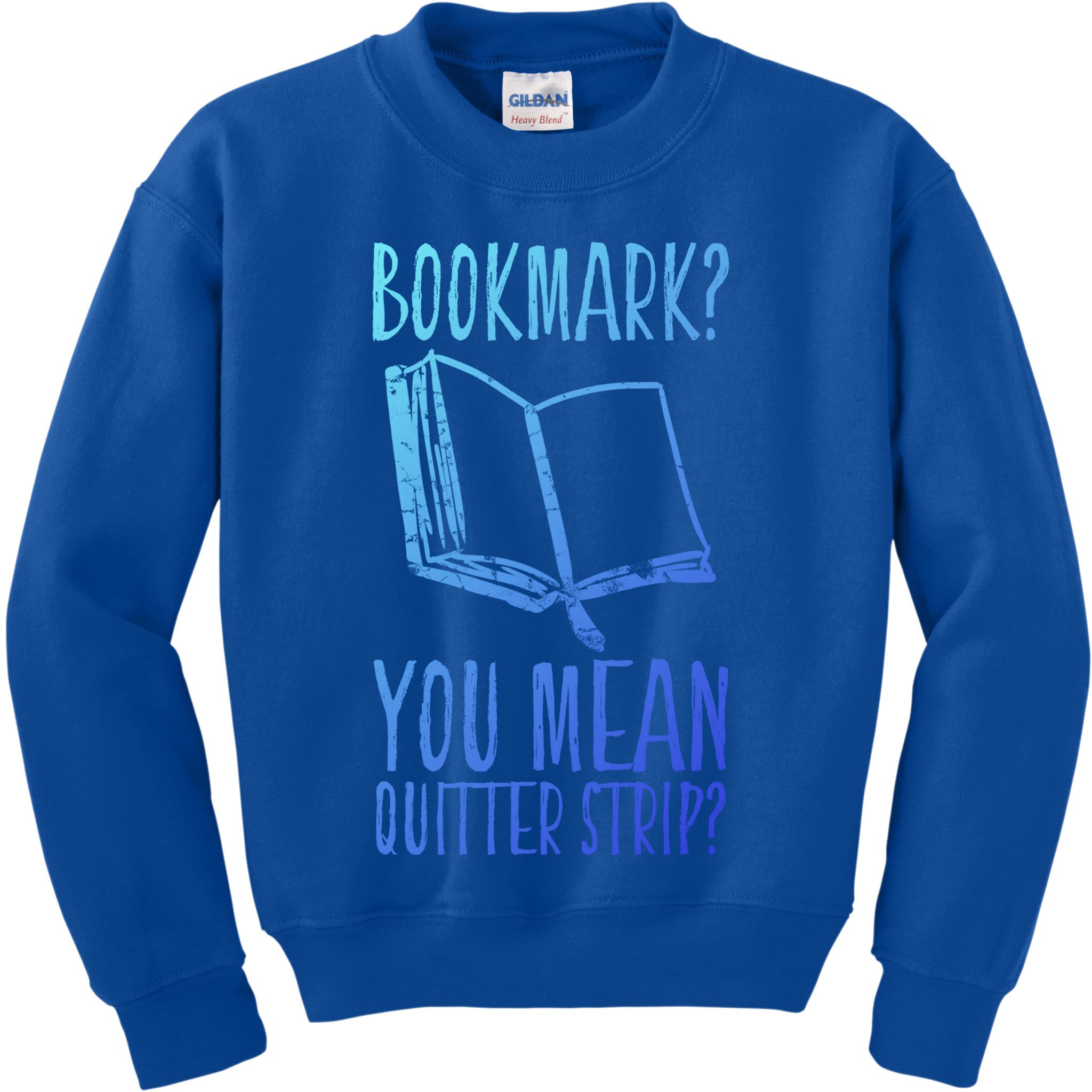 Unique Bookmark Perfect Book Nerd Cute Gift Kids Sweatshirt