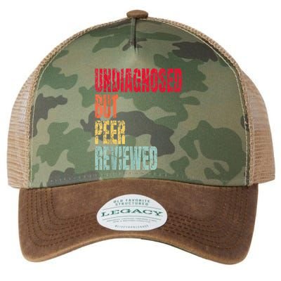 Undiagnosed But Peer Reviewed Legacy Tie Dye Trucker Hat
