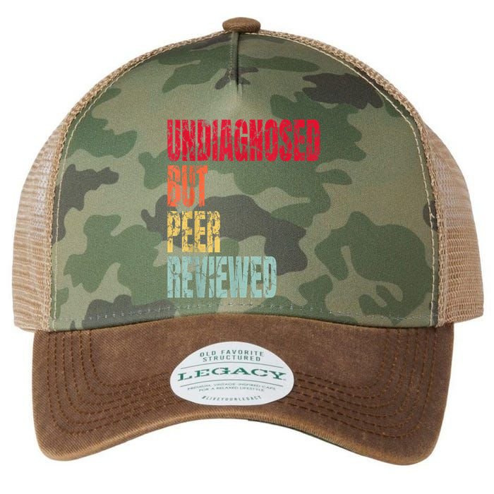 Undiagnosed But Peer Reviewed Legacy Tie Dye Trucker Hat