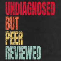 Undiagnosed But Peer Reviewed 7 Panel Mesh Trucker Snapback Hat