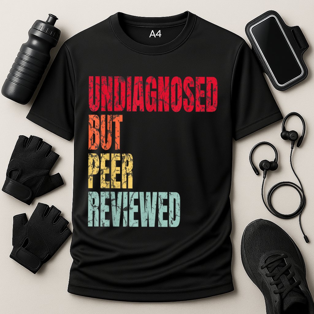 Undiagnosed But Peer Reviewed Performance Shirt