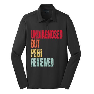 Undiagnosed But Peer Reviewed Silk Touch Performance Long Sleeve Polo