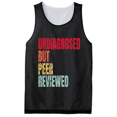 Undiagnosed But Peer Reviewed Mesh Reversible Basketball Jersey Tank