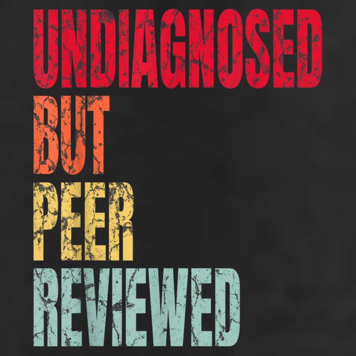 Undiagnosed But Peer Reviewed Golf Towel