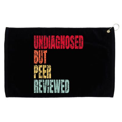 Undiagnosed But Peer Reviewed Grommeted Golf Towel