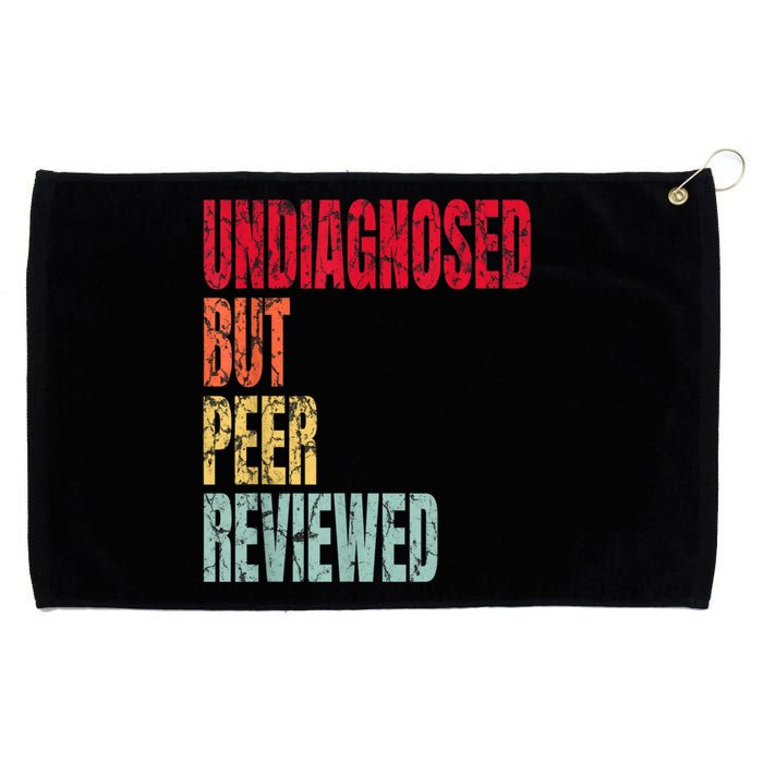 Undiagnosed But Peer Reviewed Grommeted Golf Towel