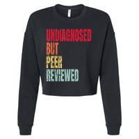 Undiagnosed But Peer Reviewed Cropped Pullover Crew