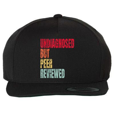 Undiagnosed But Peer Reviewed Wool Snapback Cap