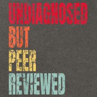Undiagnosed But Peer Reviewed Cotton Canvas Backpack