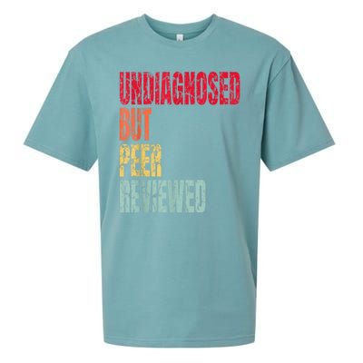 Undiagnosed But Peer Reviewed Sueded Cloud Jersey T-Shirt