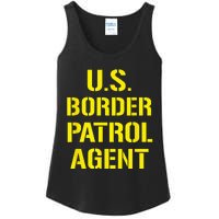 US Border Patrol Agent Halloween Costume ICE Ladies Essential Tank