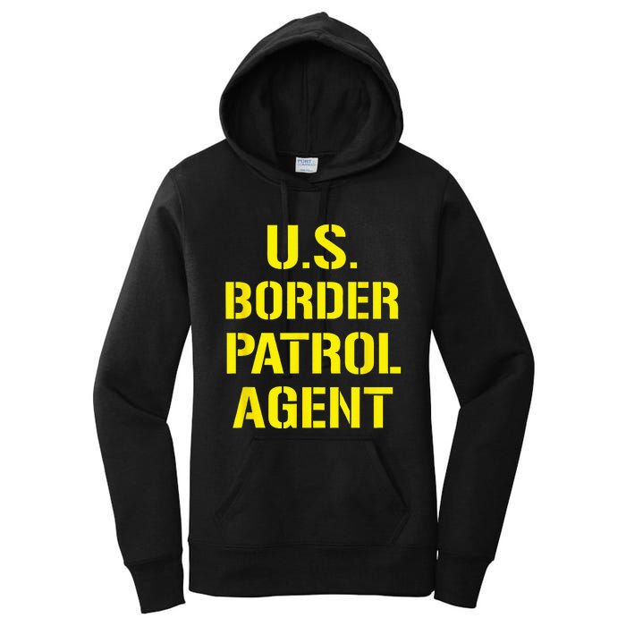 US Border Patrol Agent Halloween Costume ICE Women's Pullover Hoodie