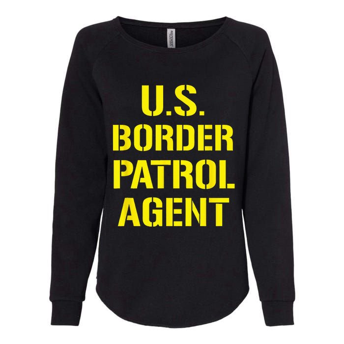 US Border Patrol Agent Halloween Costume ICE Womens California Wash Sweatshirt