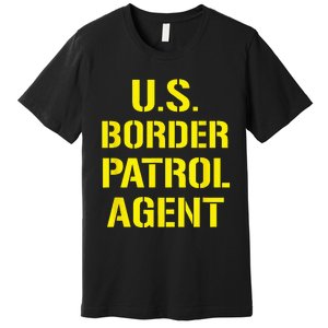 US Border Patrol Agent Halloween Costume ICE Premium T-Shirt