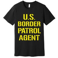 US Border Patrol Agent Halloween Costume ICE Premium T-Shirt