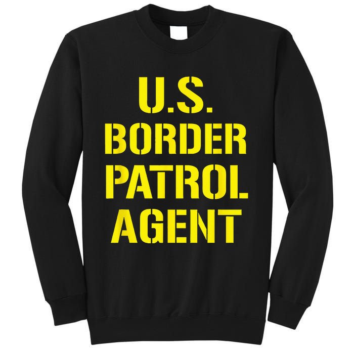 US Border Patrol Agent Halloween Costume ICE Tall Sweatshirt