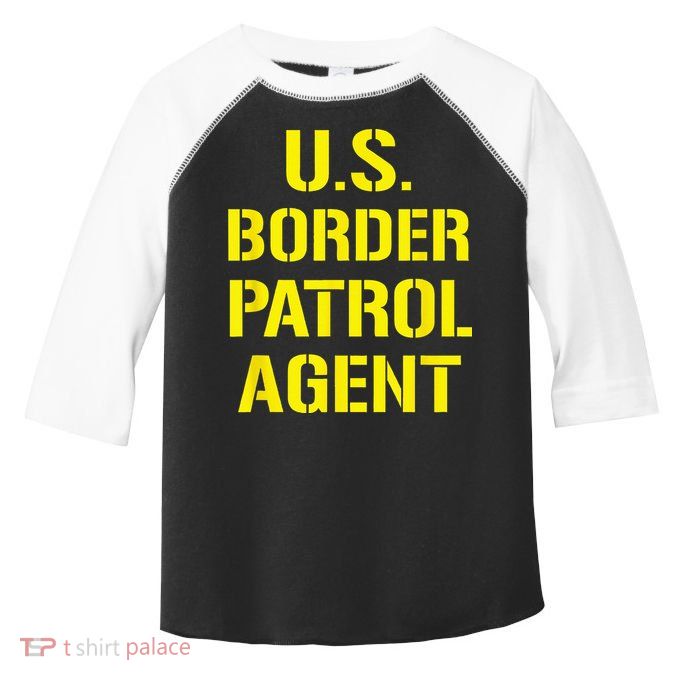 US Border Patrol Agent Halloween Costume ICE Toddler Fine Jersey T-Shirt